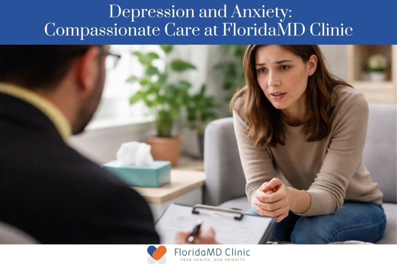 Depression and Anxiety: Compassionate Care at FloridaMD Clinic