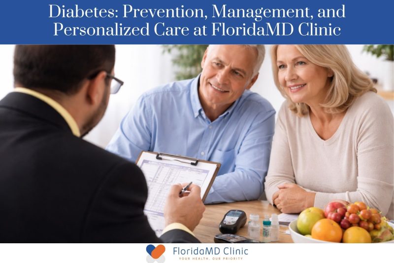 Diabetes: Prevention, Management, and Personalized Care at FloridaMD Clinic
